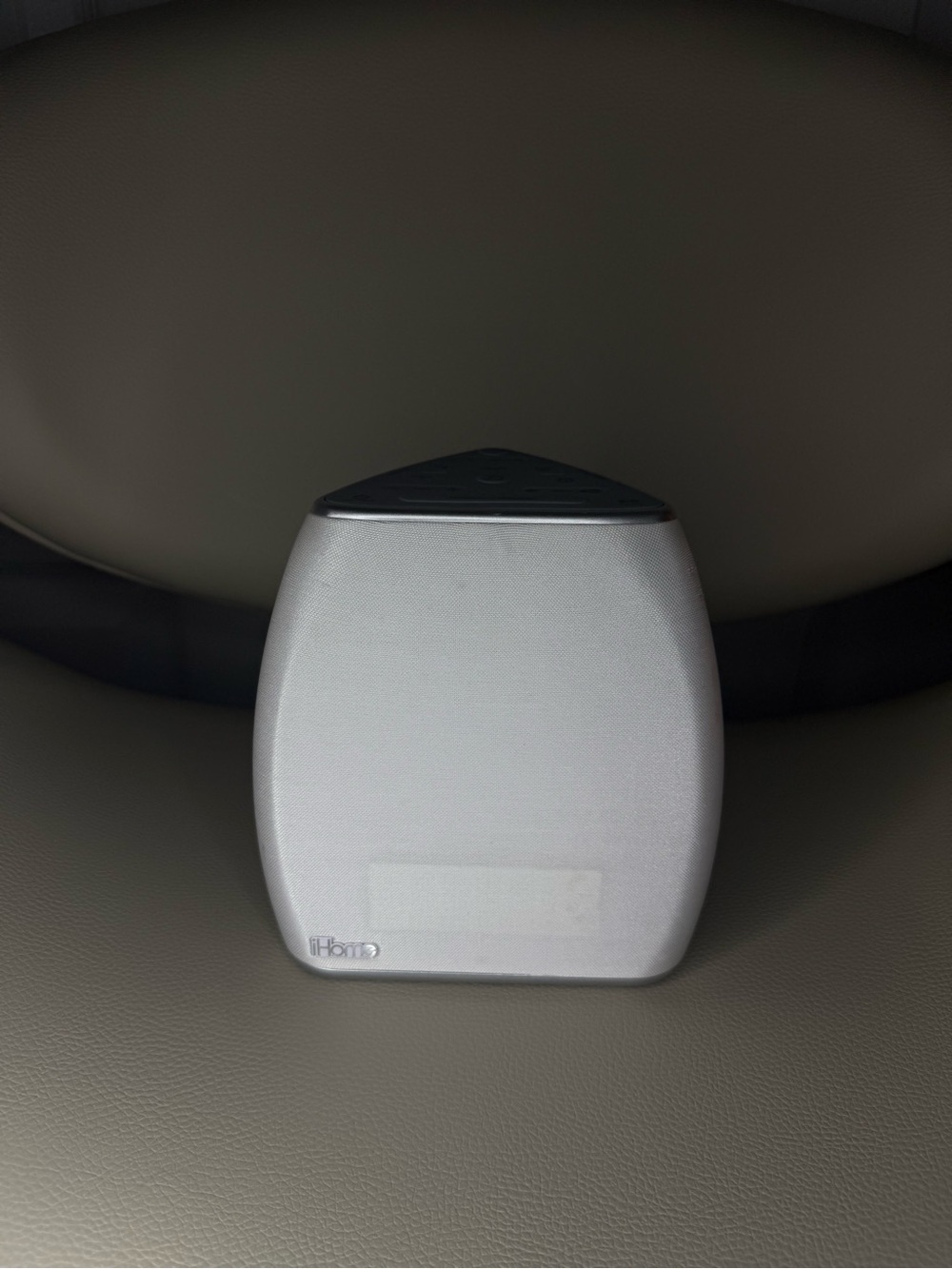 iHome Silver and Black Portable Bluetooth Speaker